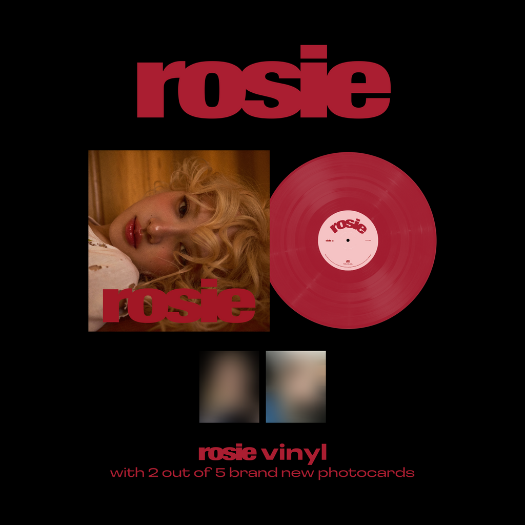 ROSÉ- Rosie (Red Vinyl + 2 of 5 Photocards) – Darkside Records