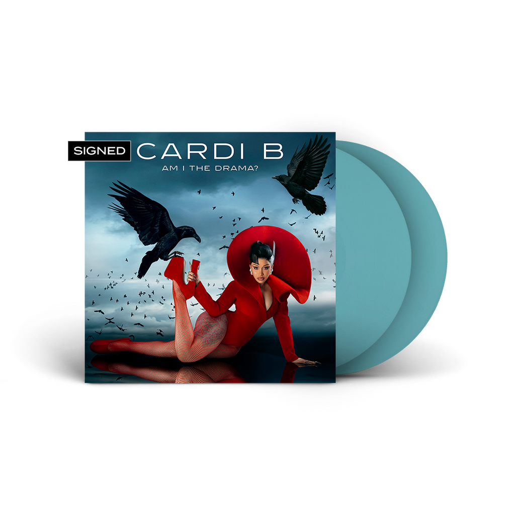 【未開封・限定版】Cardi B AM I THE DRAMA? 2枚セット Cardi B Am I The Drama Magnet SIGNED CD (09/24/2025)