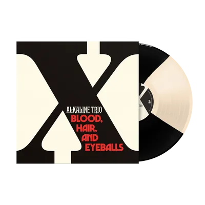 Alkaline Trio- Blood, Hair, And Eyeballs (Indie Exclusive Black/Bone Vinyl) (DAMAGED)