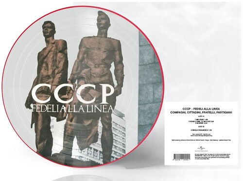 CCCP - Fedeli Alla Linea- Compagni, Cittadini, Fratelli, Partigiani - Red &  Picture Disc Vinyl (PREORDER)