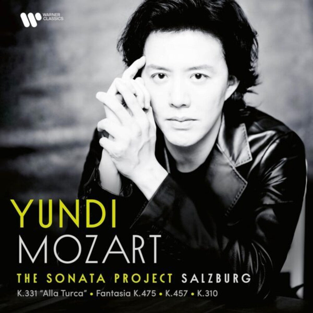 YUNDI p lays MOZART CD パンフレット　写真サイン Mozart / Yundi- Mozart: Piano Sonatas K 310 / 331 / 457 / 475 (CD