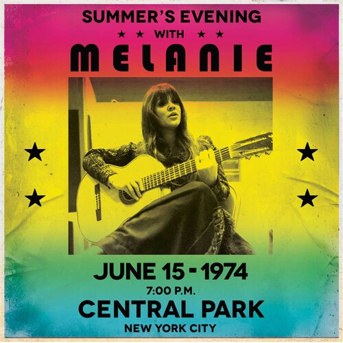 Melanie- Central Park 1974 (Poster)
