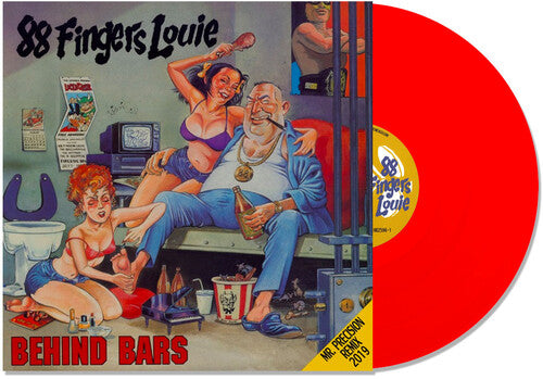 88 Fingers Louie- Behind Bars (Red Vinyl)