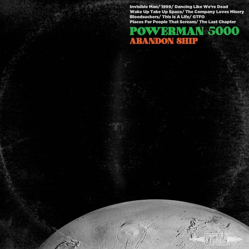 Powerman 5000- Abandon Ship (Green Marble Vinyl)