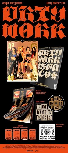 K-POP・アジア aespa Dirty Work worker ver. winter Aespa- Dirty Work [Dirty Worker Ver.] (CD) – Darkside Records