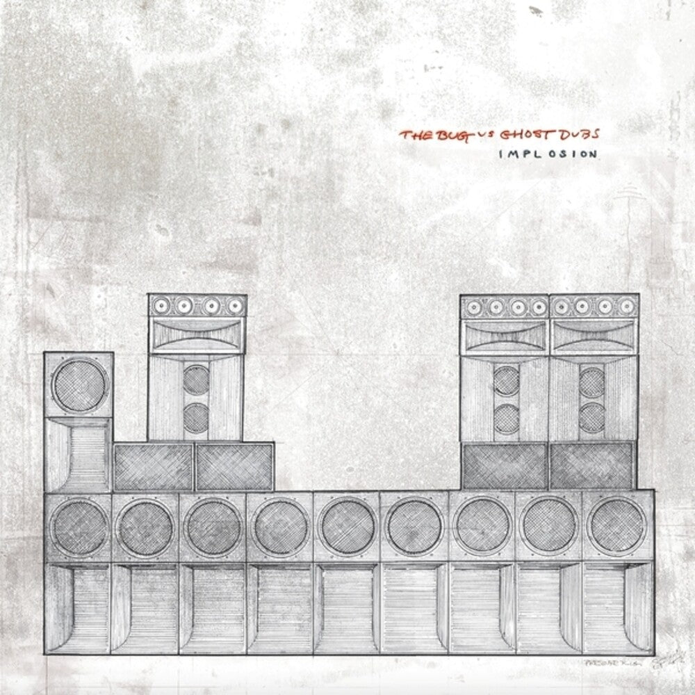 The Bug vs Ghost Dubs - Implosion（2LP） Bug Vs Ghost Dubs- Implosion (Vinyl) – Darkside Records