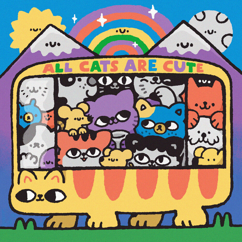 Catbeats- All Cats Are Cute - Blue (Blue) [Colored Vinyl
