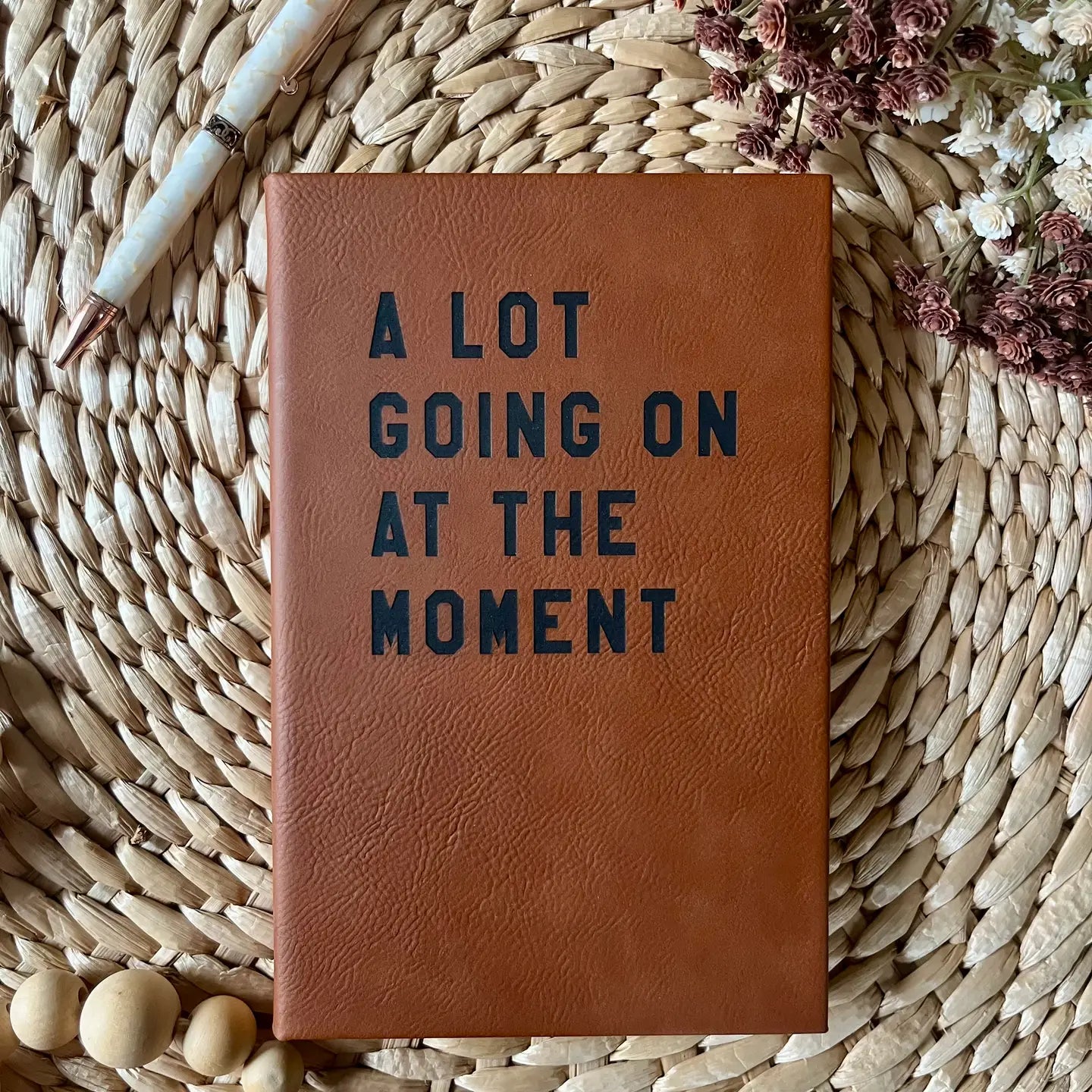 A Lot Going On Taylor Swift Inspired Leatherette Journal