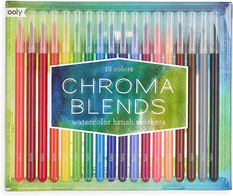 Ooly Chroma Blends Watercolor Brush Markers