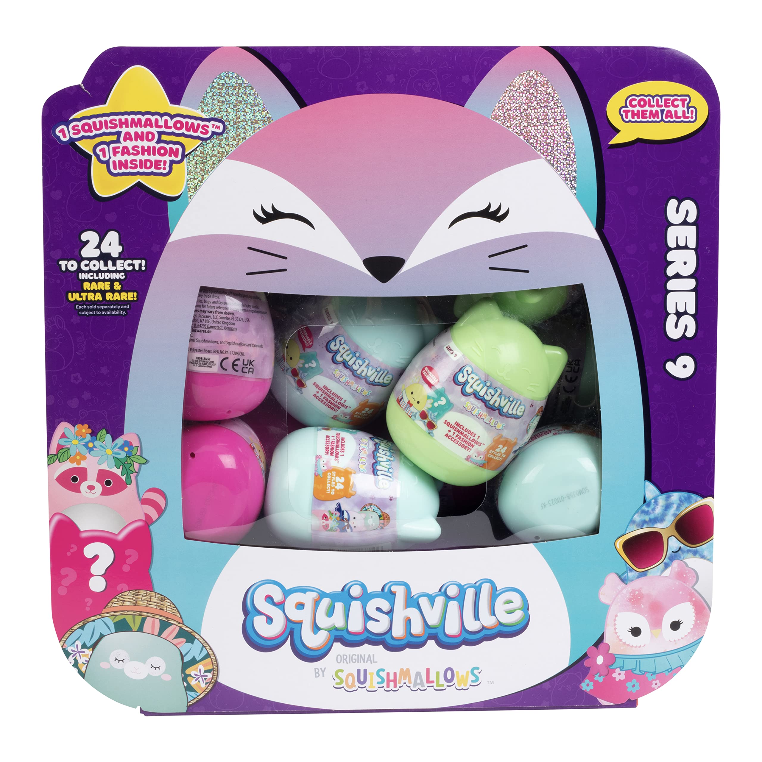 Squishmallow Squishville Mystery Mini Plush Series 9