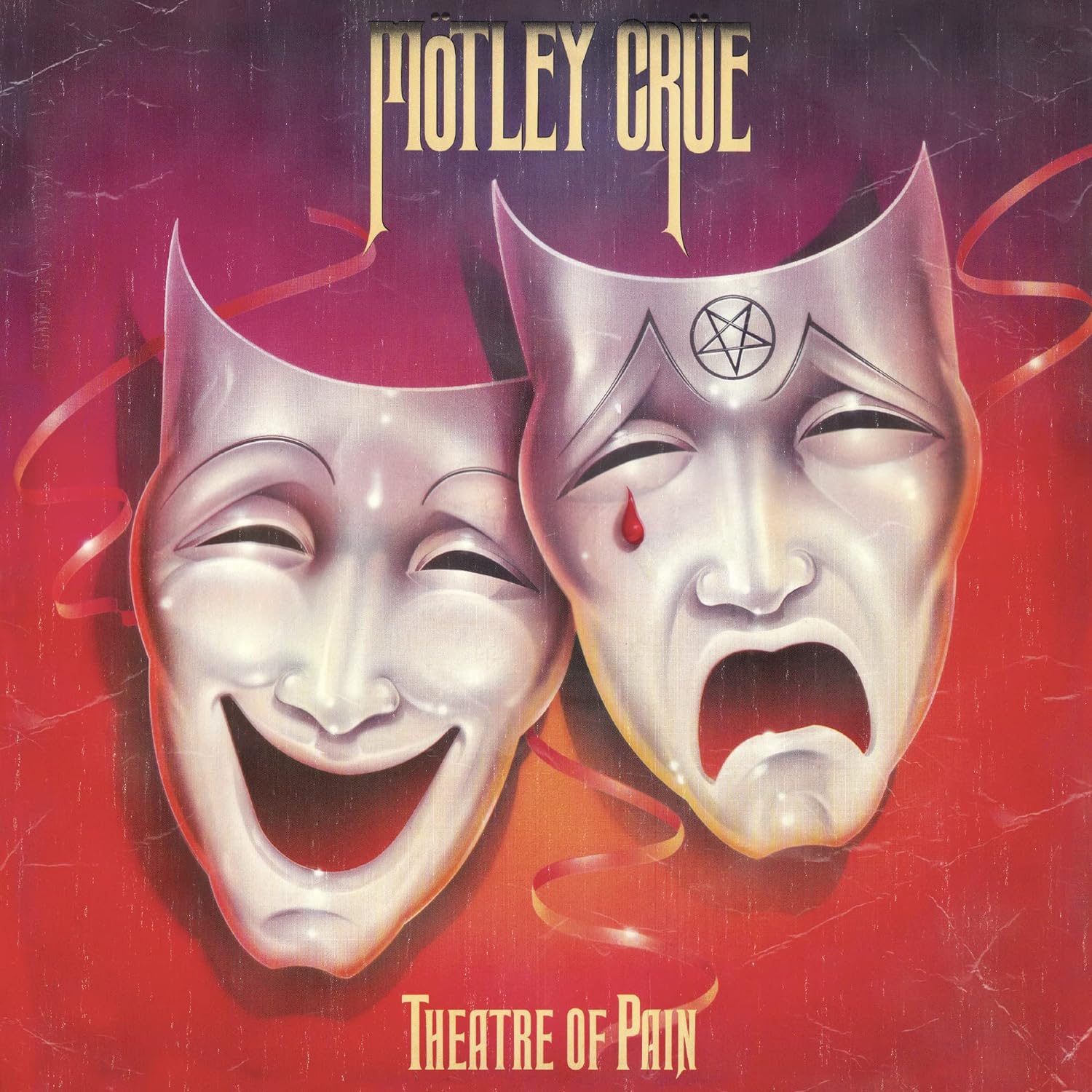 Motley Crue- Theatre Of Pain (White)