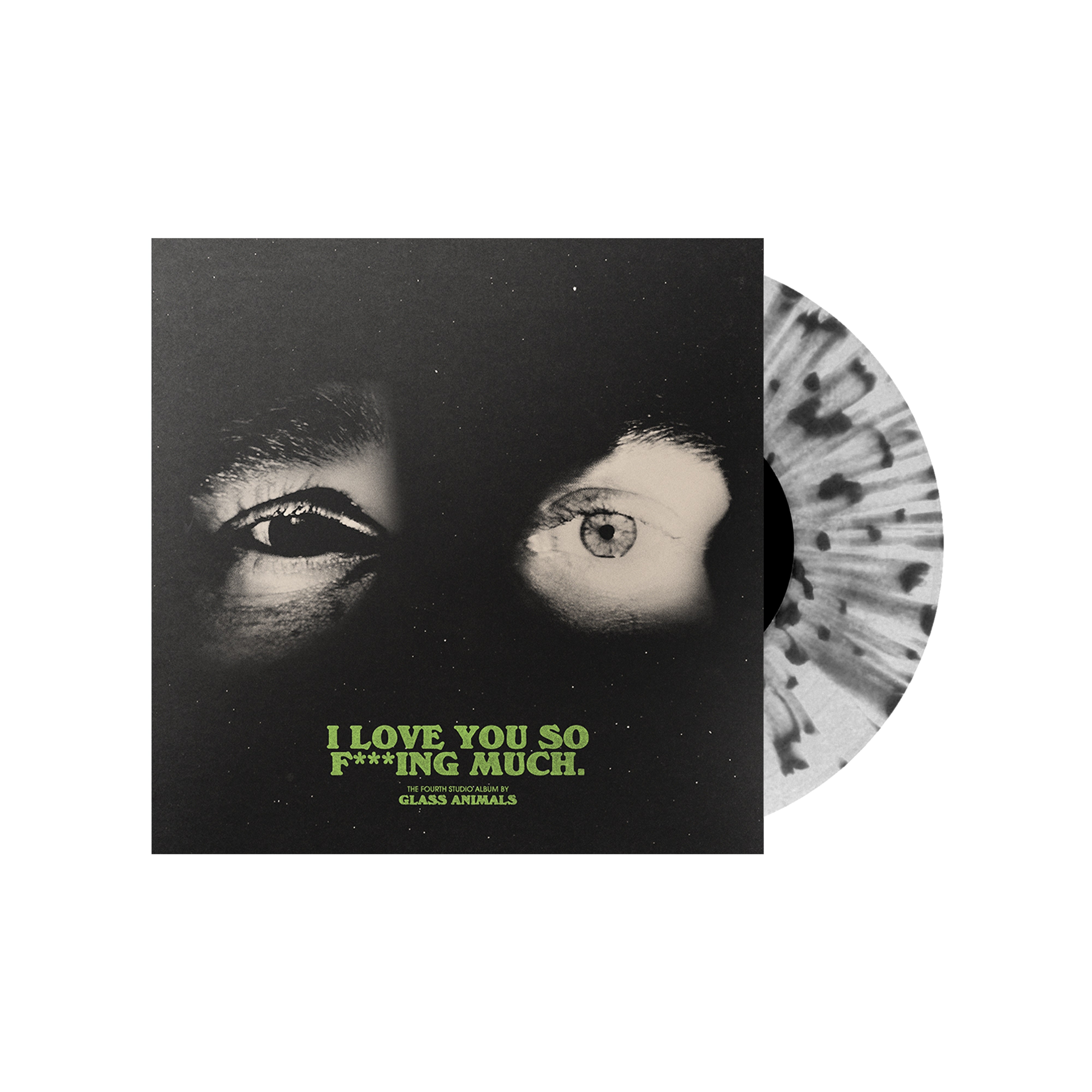 Glass Animals- I Love You So F***ing Much [Black/White Splatter LP] (Indie Exclusive) (PREORDER)