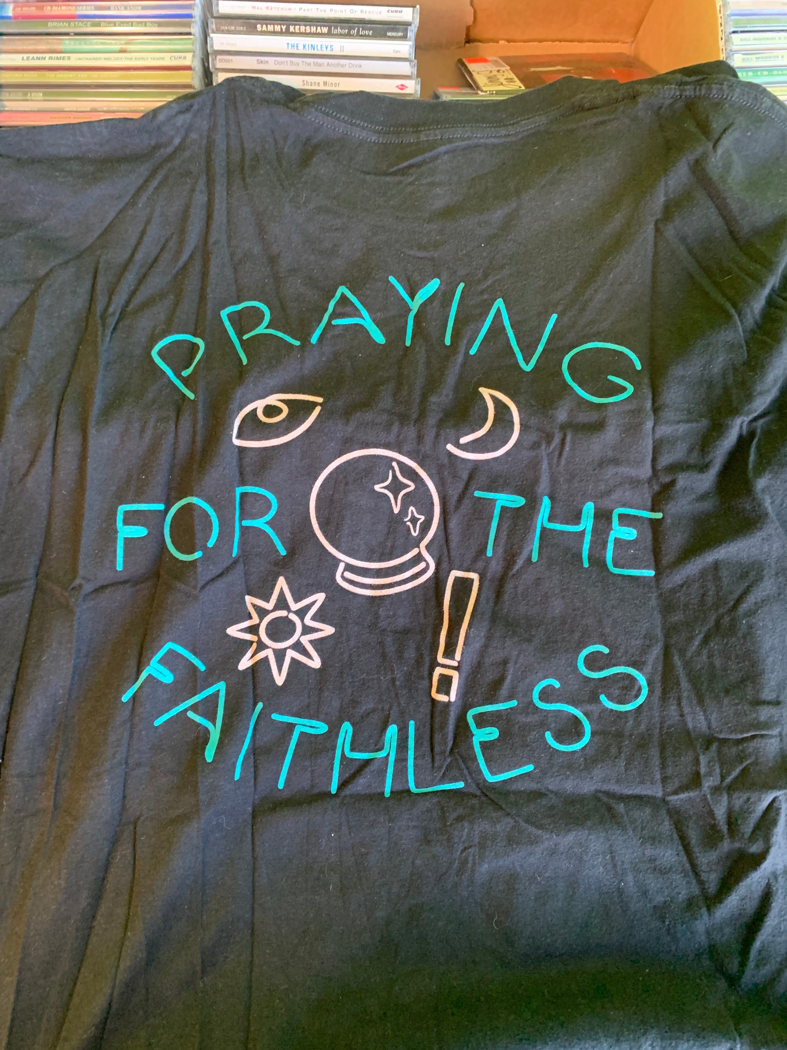 Panic At The Disco Praying For The Faithless T-Shirt, Black, 2XL