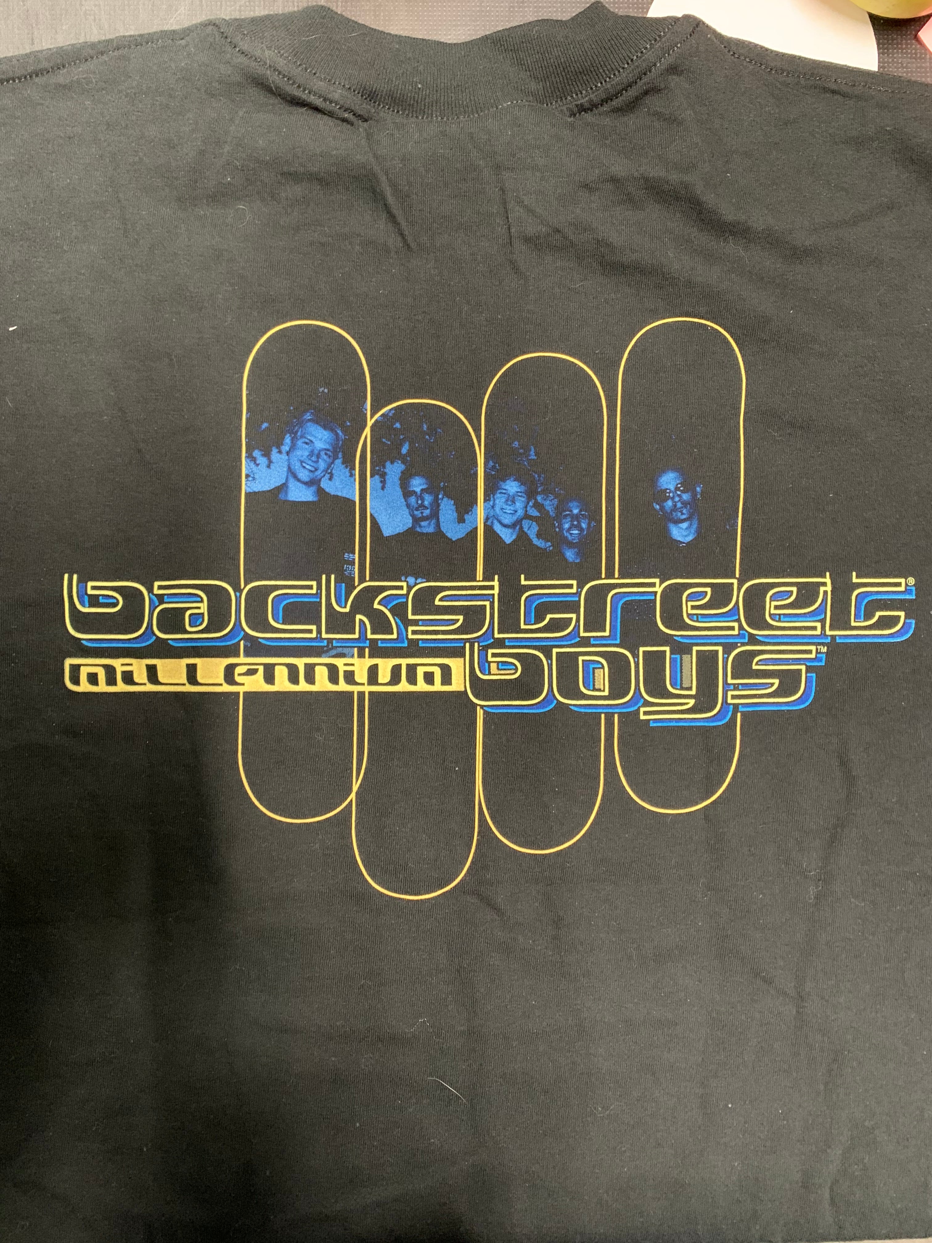 Backsteet Boys Millenium T-Shirt (1999), Black, L