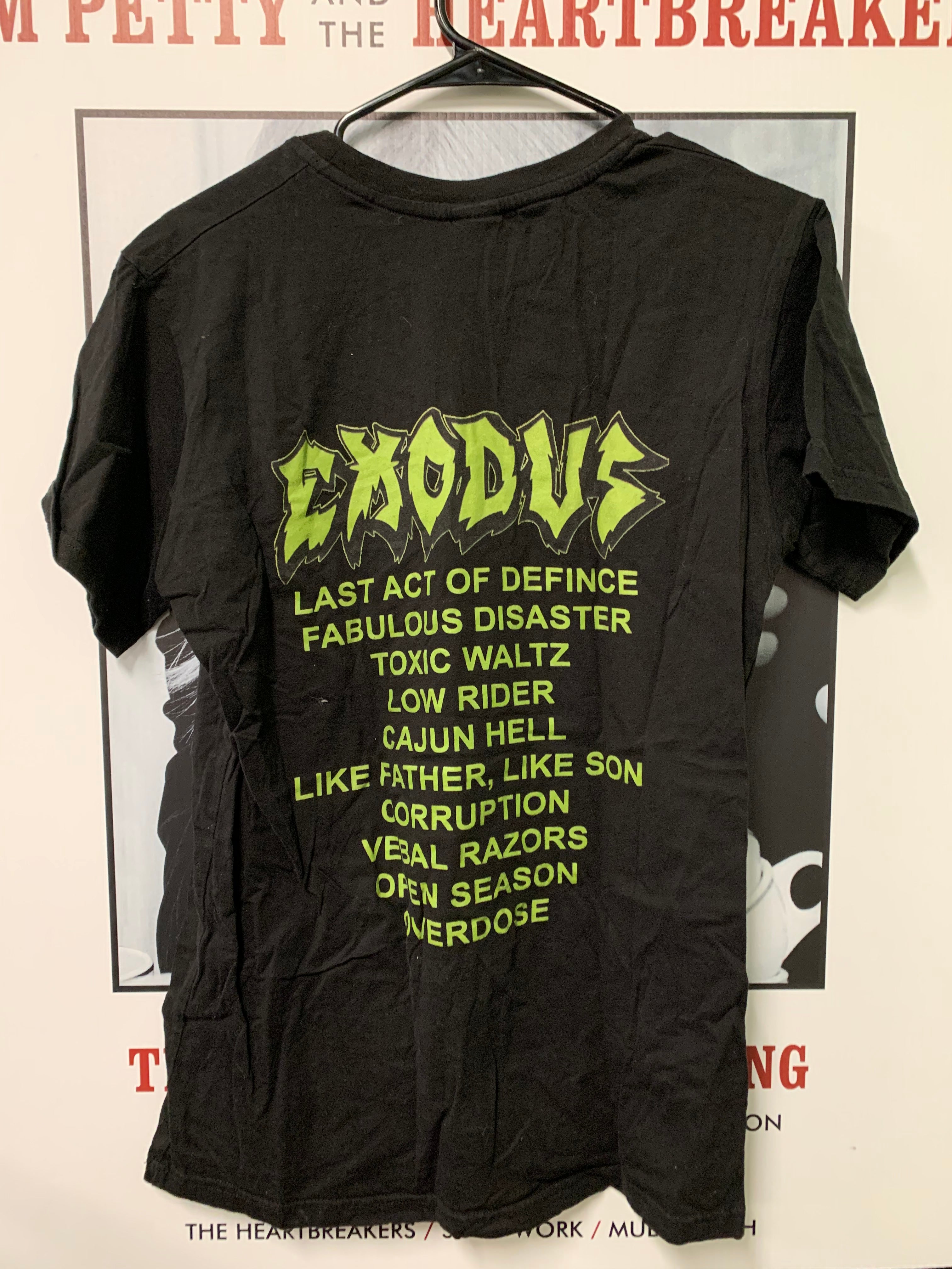 Exodus Fabulous Disaster T-Shirt, Black, M