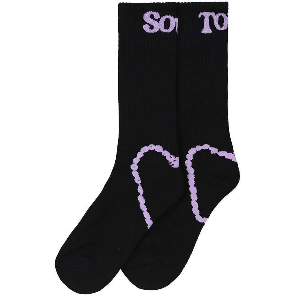 Olivia Rodrigo Unisex Black Ankle Socks (Sour Tour Collection)