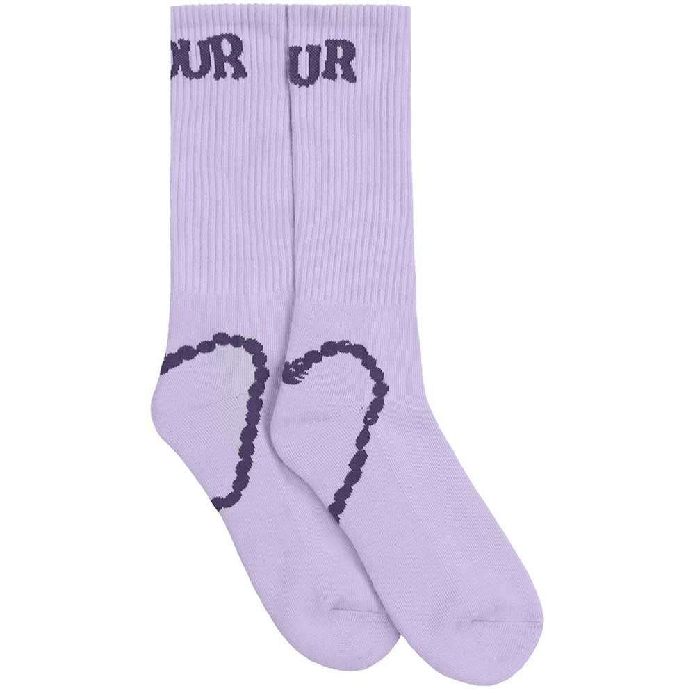Olivia Rodrigo Unisex Purple Ankle Socks (Sour Tour Collection)