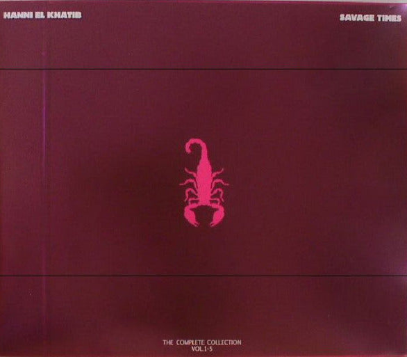 Hanni El Katib- Savage Times (Complete Collection Vol. 1-5)(3X Neon Pink 10”)(Mediabook Packaging W/ Translucent Pink Slipcase)