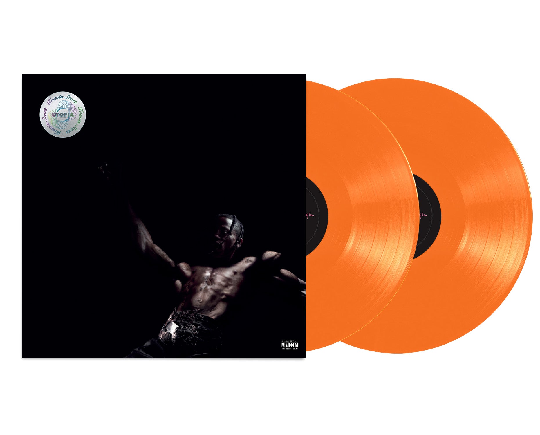 Travis Scott- Utopia (Indie Exclusive) (Translucent Orange Vinyl)