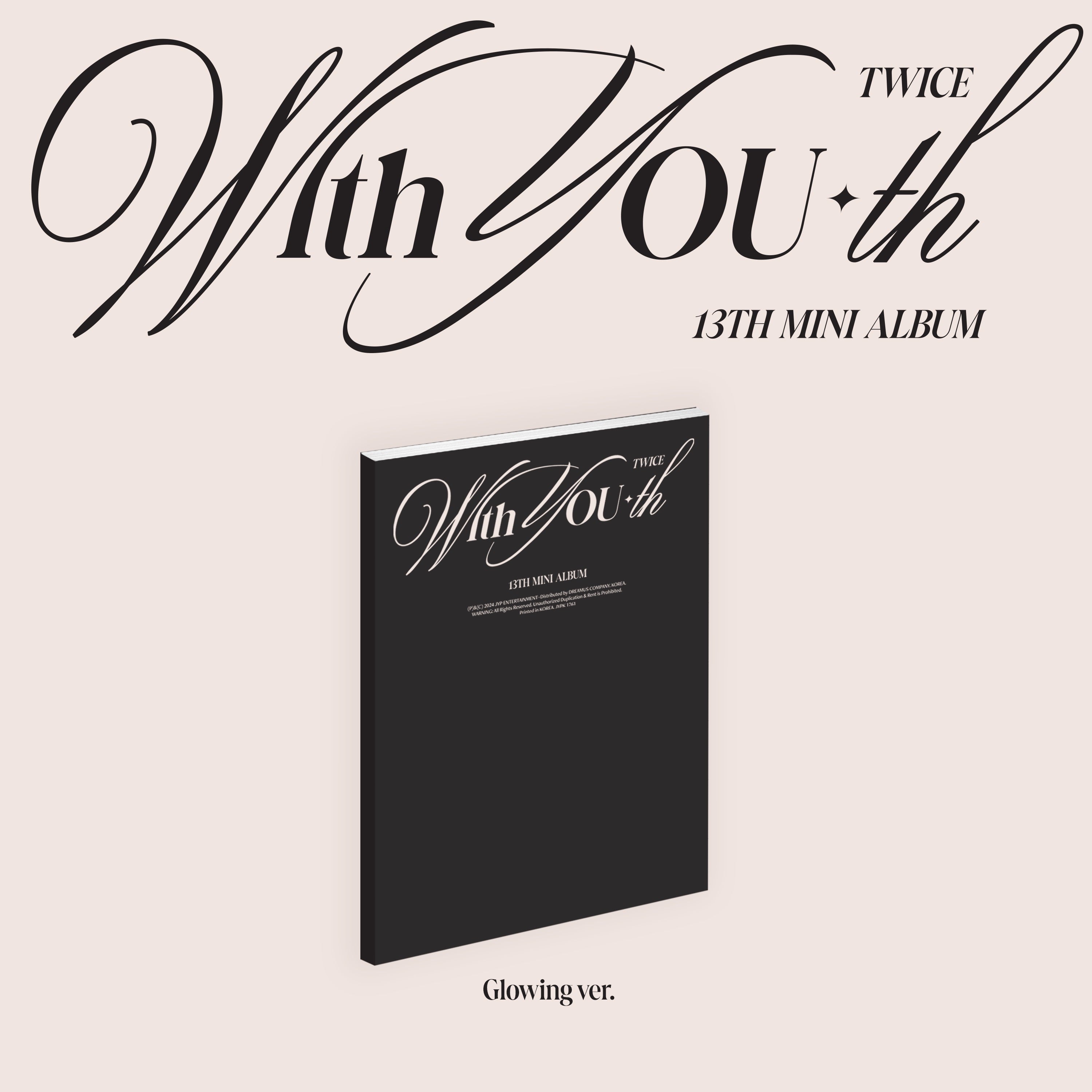 DIGIPACK] TWICE 13th Mini Album - With YOU-th (Random Ver.) CD