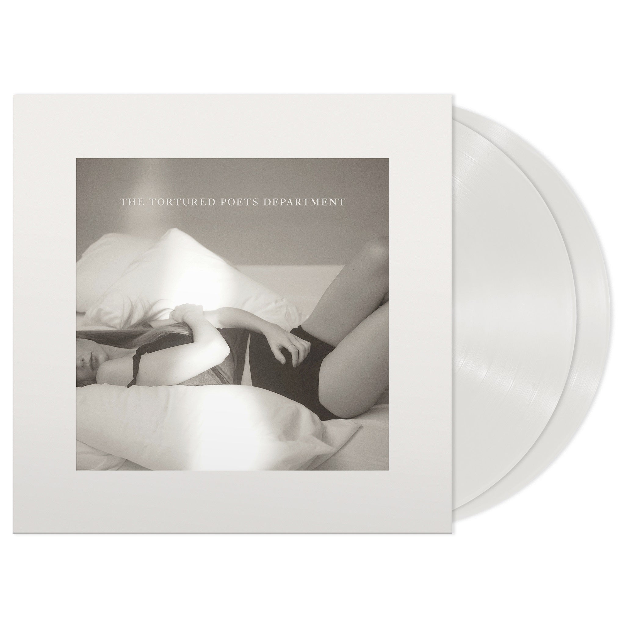Taylor Swift- The Tortured Poets Department (Ghosted White Colored 2LP) (The Manuscript Ed)