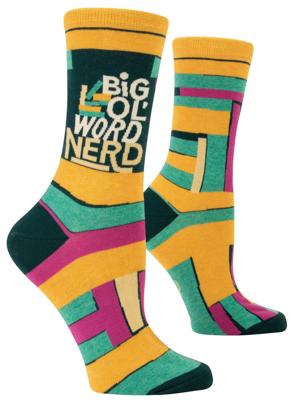Big Ol' Word Nerd Socks