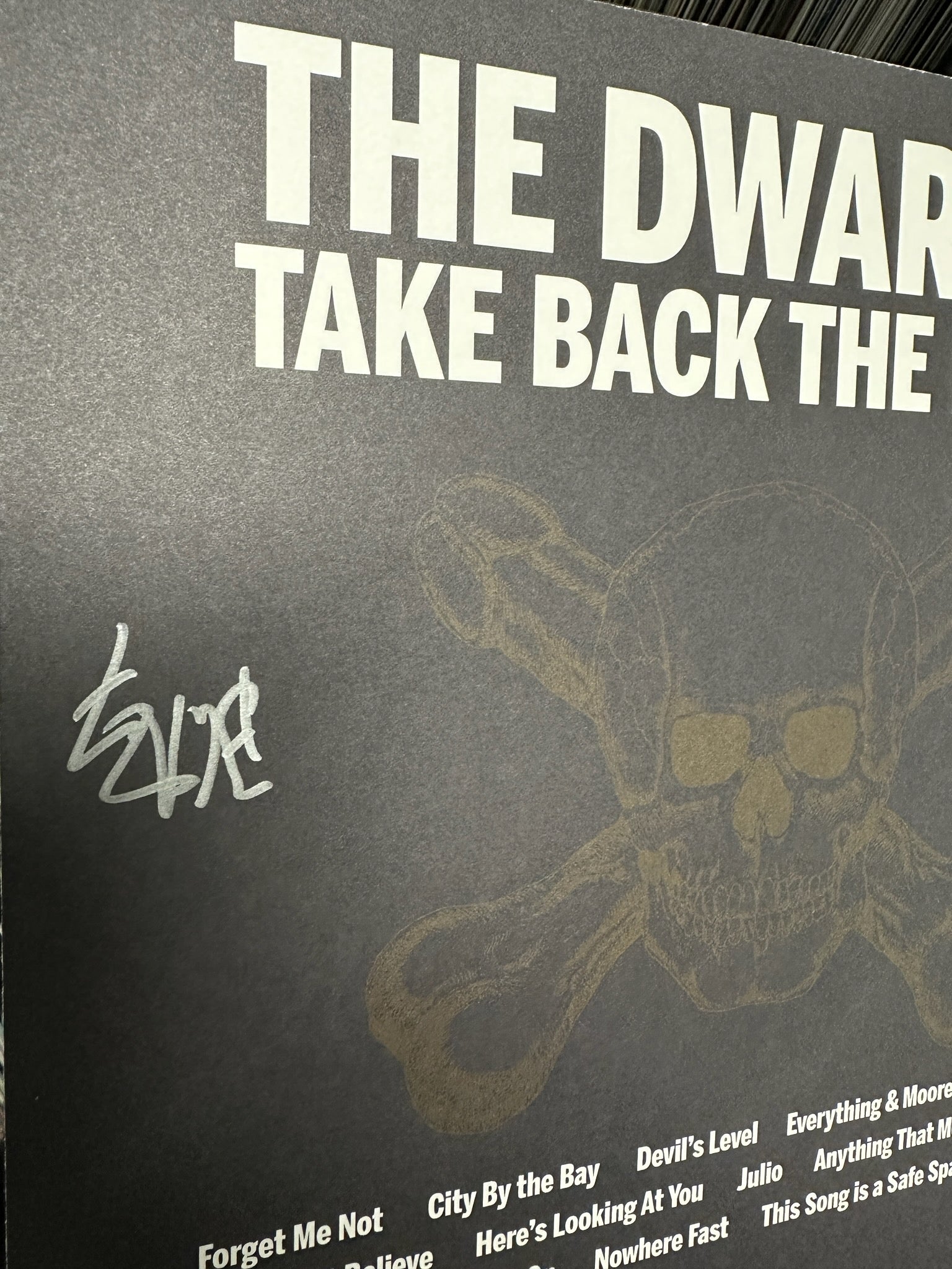 Dwarves- Take Back The Night (Signed On Back)