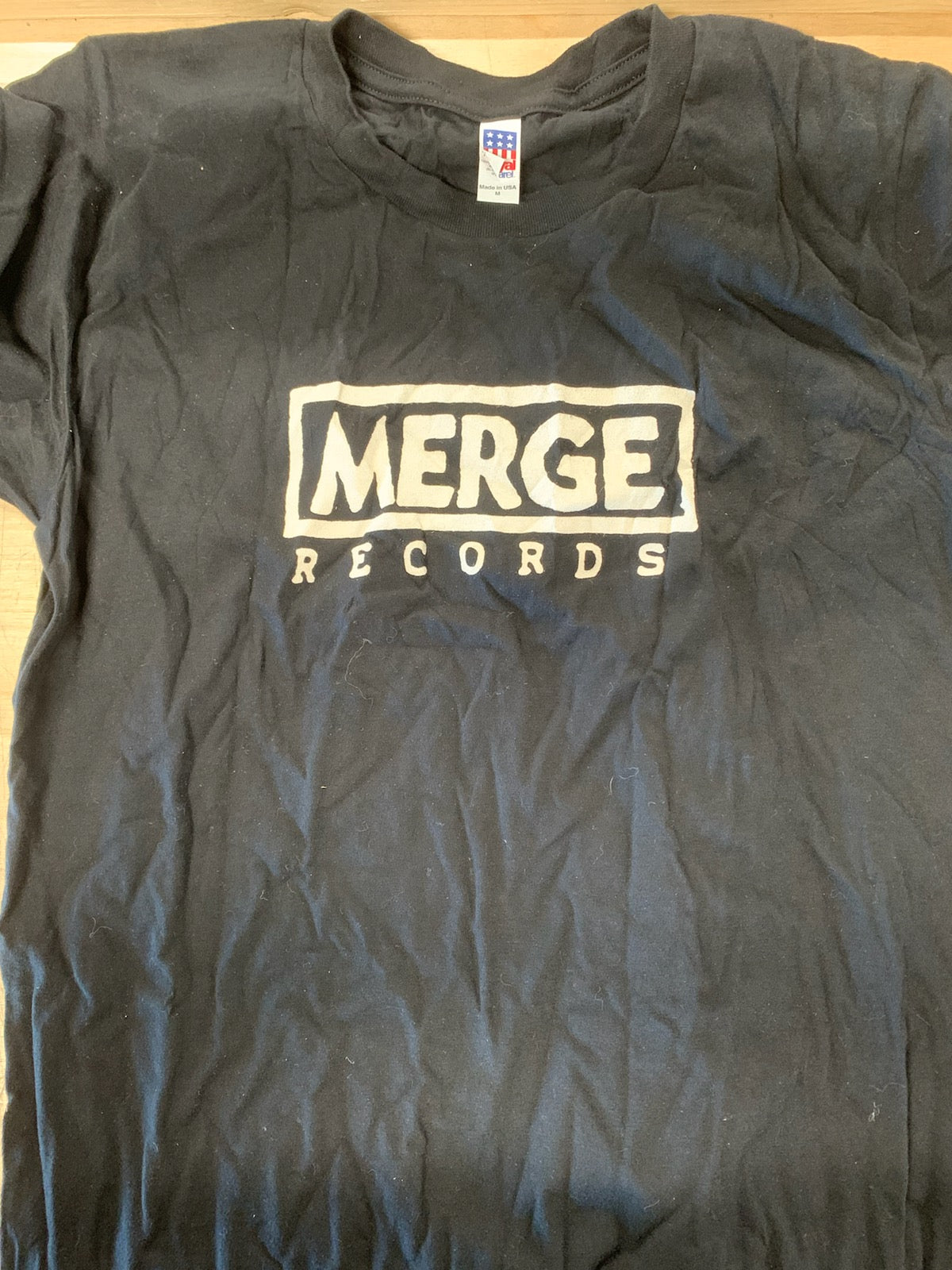Merge Records T-Shirt, Black, M