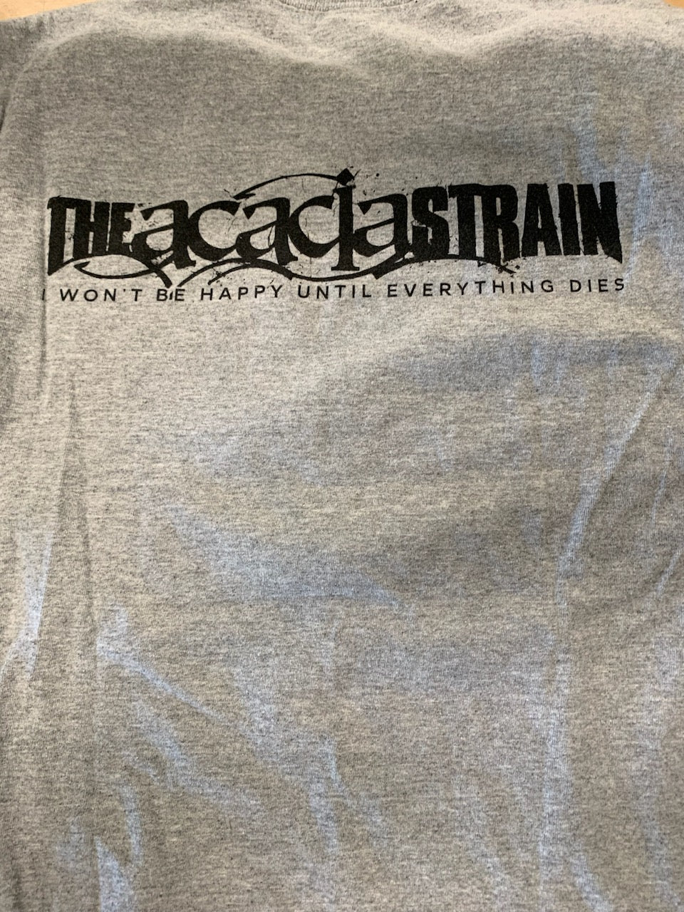 Acacia Strain Nightman T-shirt, Light Gray, M