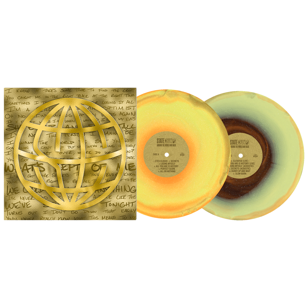 廃盤 State Champs Overslept 7inch Vinyl State Champs- Around The World And Back (10 Year Anniversary