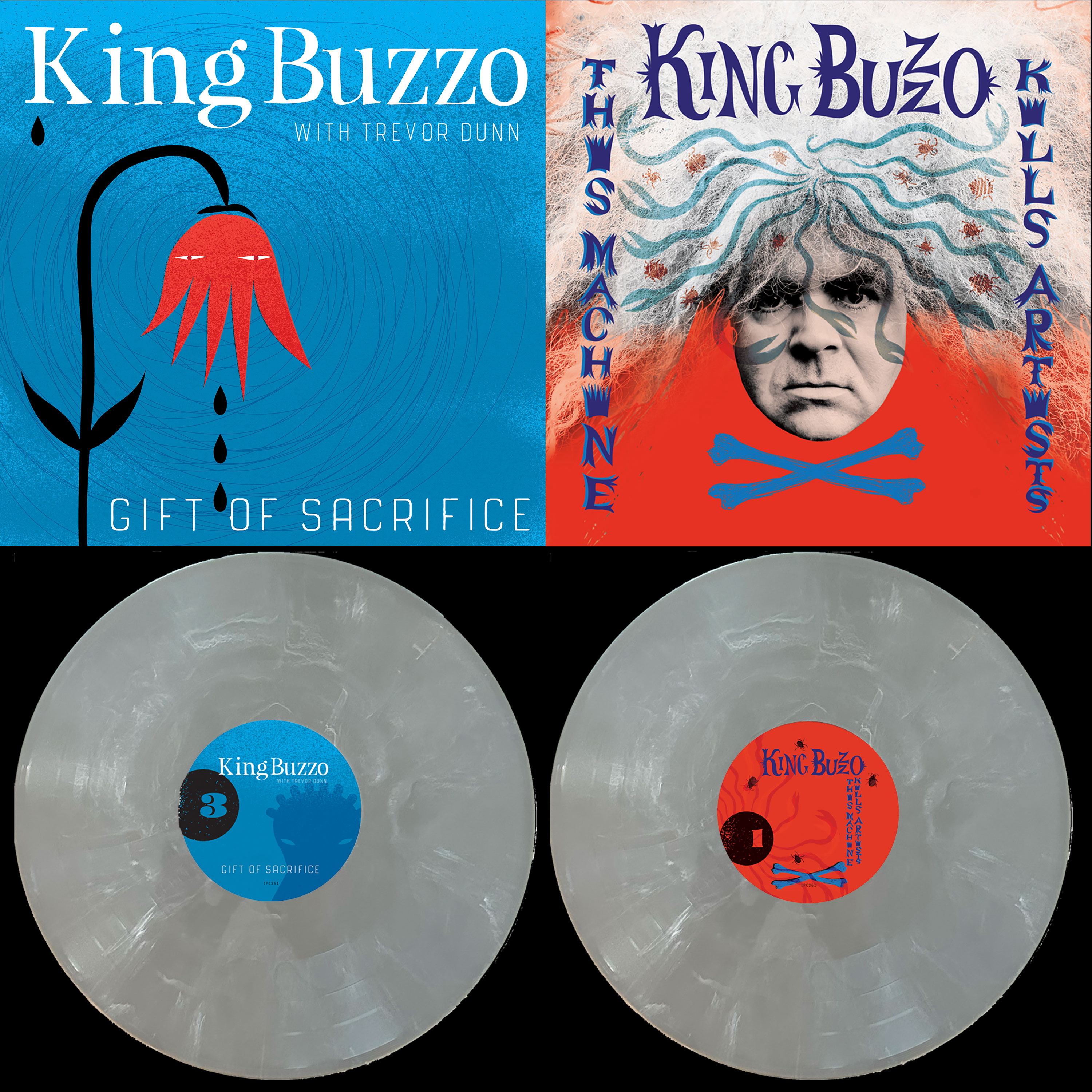 King Buzzo- This Machine Kills Artists & Gift Of Sacrifice (Indie Exclusive) (PREORDER)