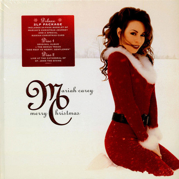 Mariah Carey- Merry Christmas (Deluxe 2X LP Edition)(Hype Sticker