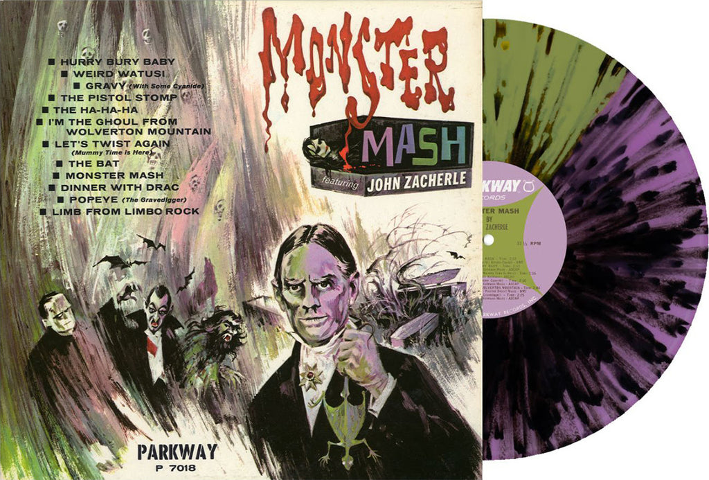do monsters have cyanide in them John Zacherle- Monster Mash (RSD Essential Purple/Green Split w/ Black Splatter Vinyl)