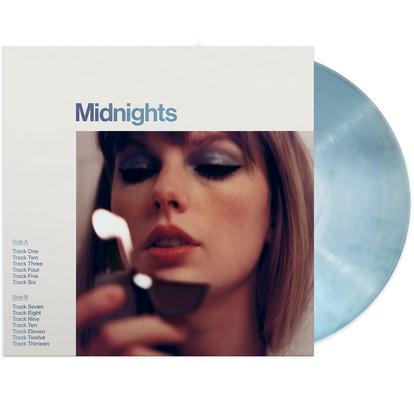 Taylor Swift- Midnights [Moonstone Blue Edition] (DAMAGED)