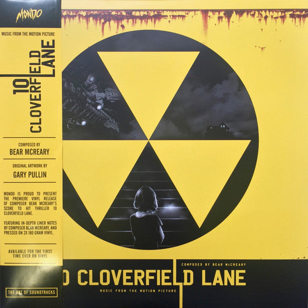 10 Cloverfield Lane Soundtrack (Red W/ Silver Stripe)