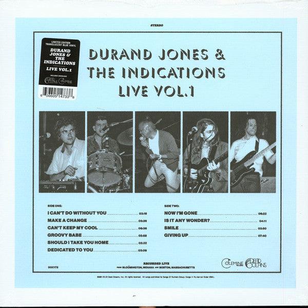 Durand Jones & The Indications- Live Vol. 1 (Blue Translucent)