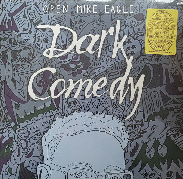 Open Mike Eagle- Dark Comedy (Blue Iridescent)(Sealed)