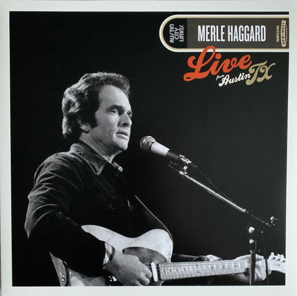 Merle Haggard- Live From Austin, TX (Orange Blossom Vinyl)(VMP Reissue)(Numbered)