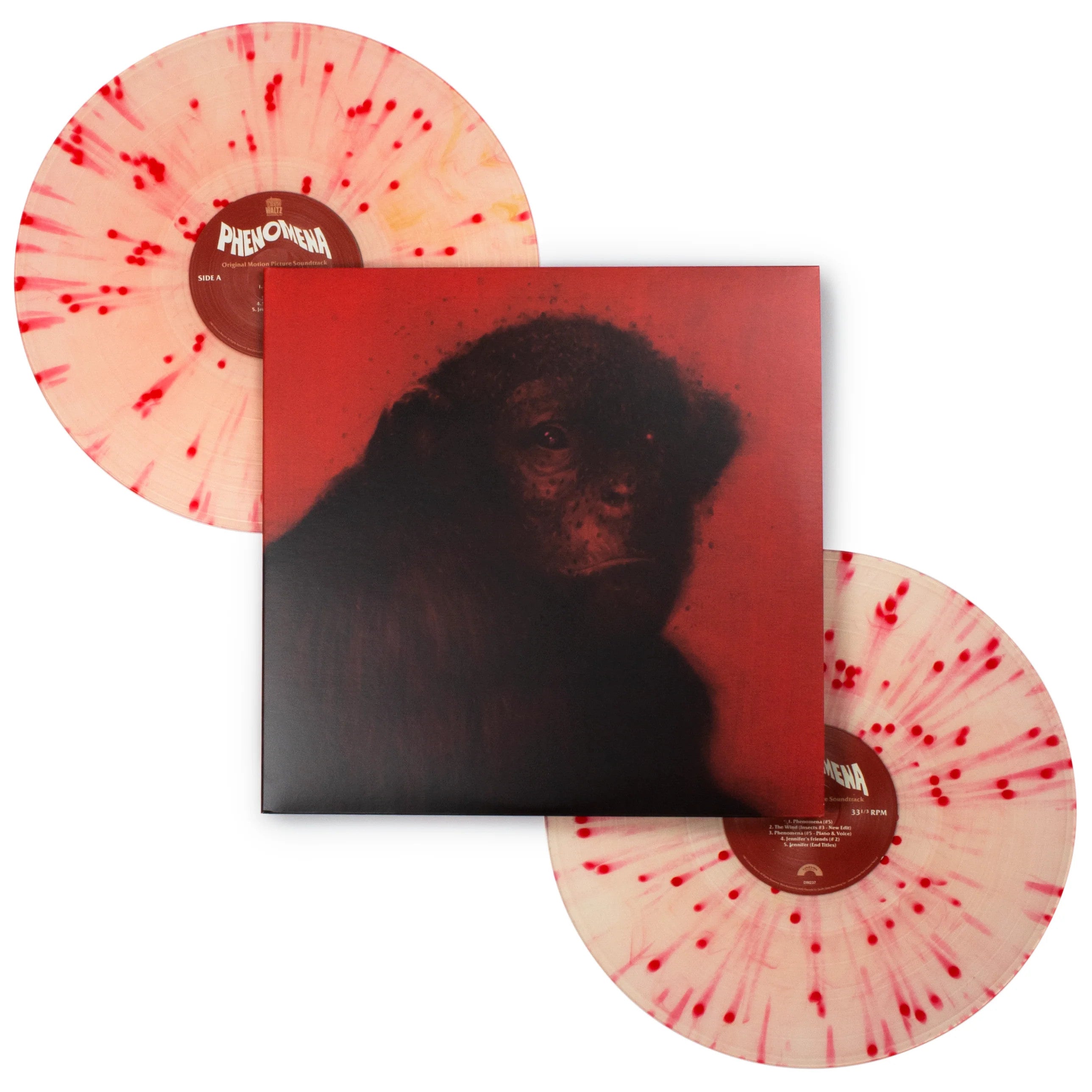 Dario Argento's Phenomena Soundtrack (Red Splatter Vinyl) - Darkside Records