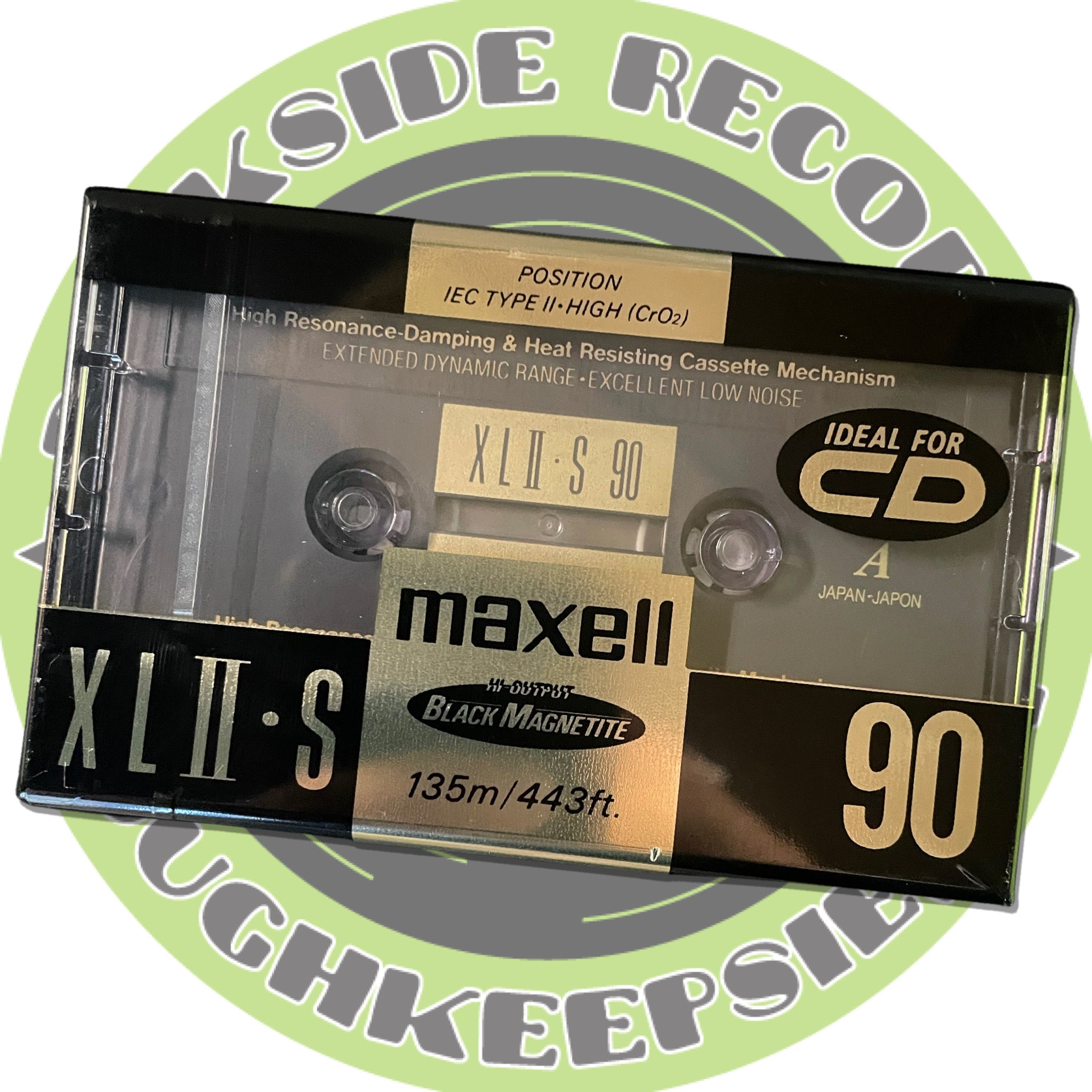 Maxell XLII IEC Type II 90 Minute High Bias Audio Cassette Tape - 7 Pack
