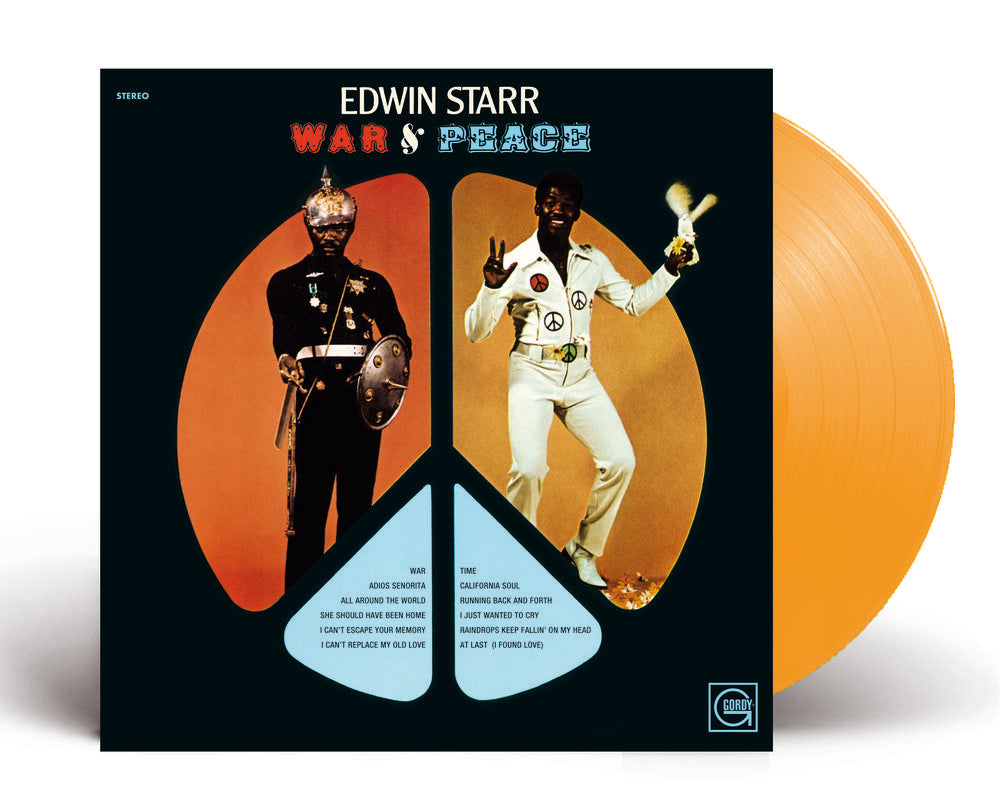 Edwin Starr- War & Peace (RSD Essential Indie Colorway Orange Vinyl) - Darkside Records