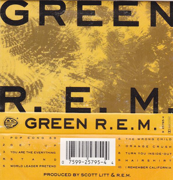 R.E.M. CD Cover Poster 