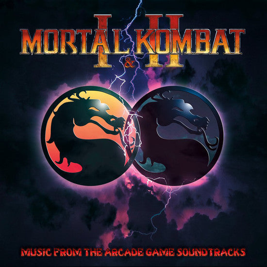 Mortal Kombat 1+2: Music From The Arcade Games (Blue/Purple Swirl Vinyl)