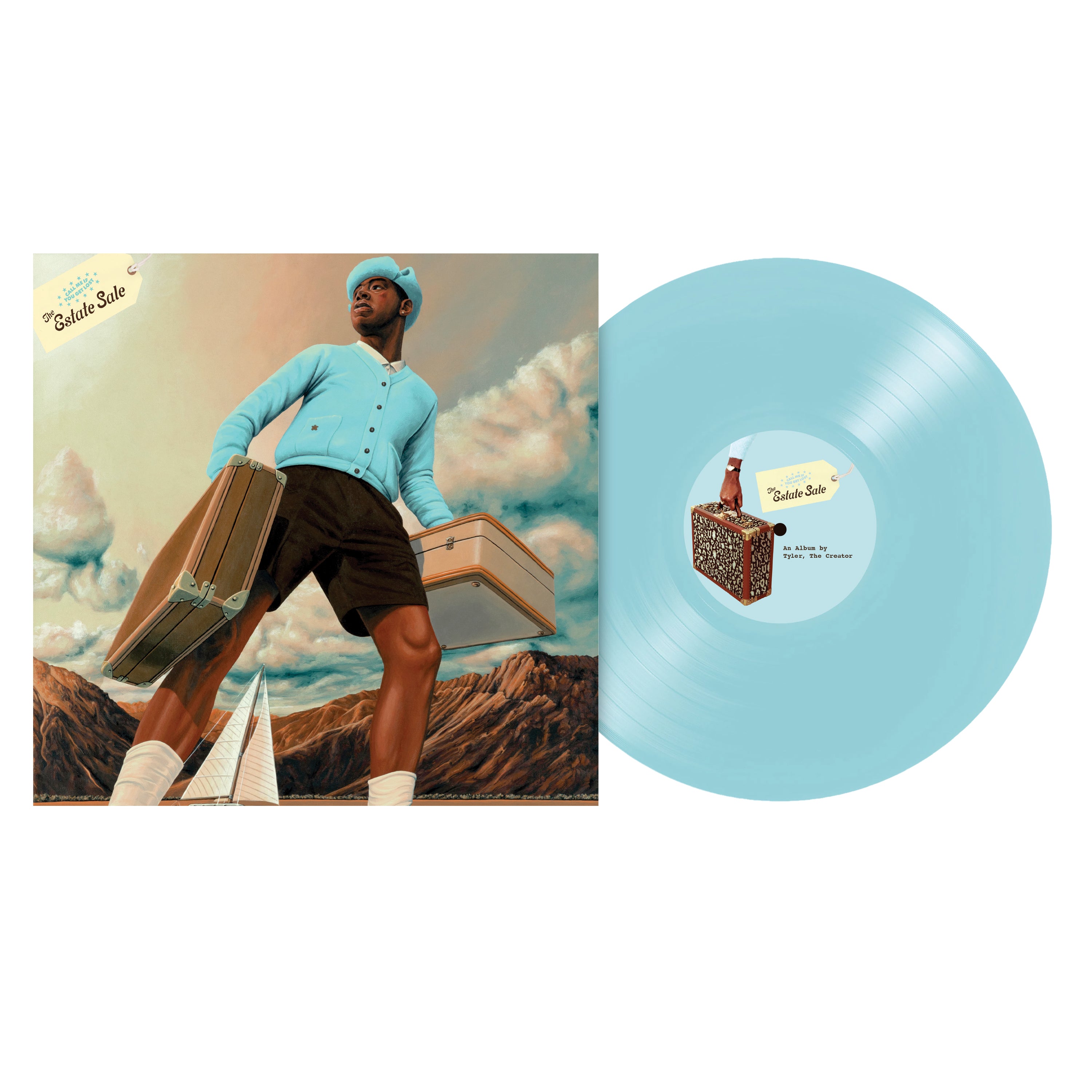 Tyler The Creator- Call Me If You Get Lost: The Estate Sale (3LP) (Blue  Vinyl) (PREORDER)