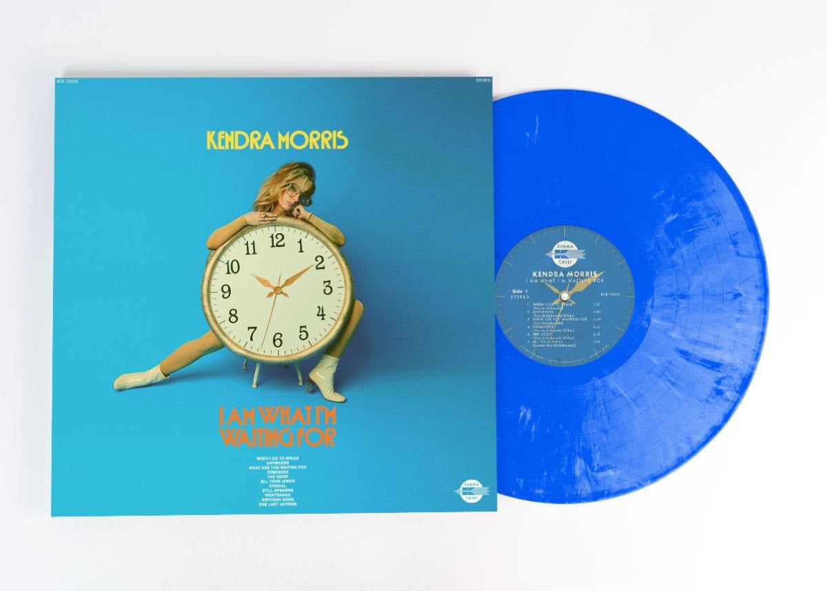 Kendra Morris- I Am What I'm Waiting For (Transparent Blue w/ White Swirl Vinyl)
