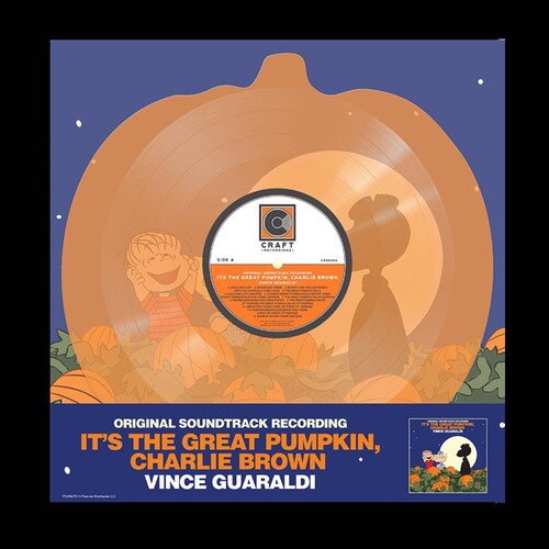 Vince Guaraldi- It's The Great Pumpkin, Charlie Brown (Clear Orange Pumpkin Shaped Vinyl) - Darkside Records