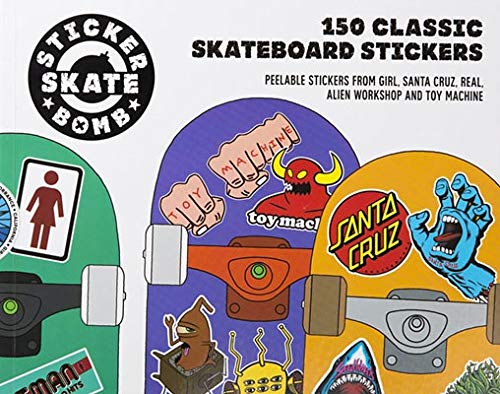Stickerbomb Skateboard: 150 Classic Skateboard Stickers - Darkside Records