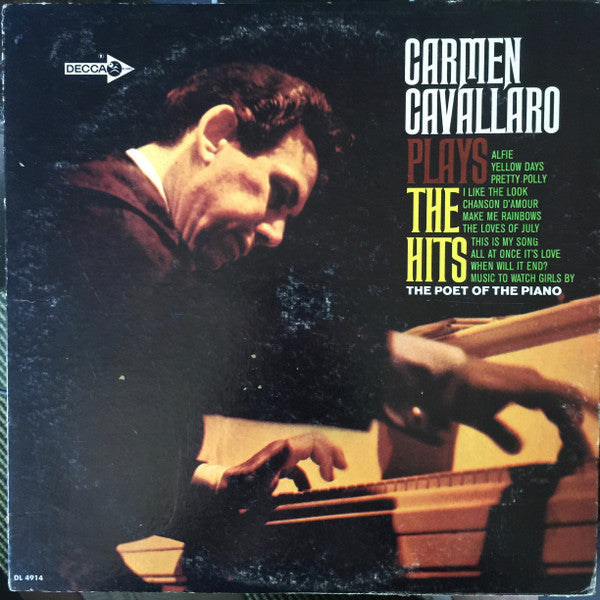 Carmen Cavallro- Plays The Hits - Darkside Records