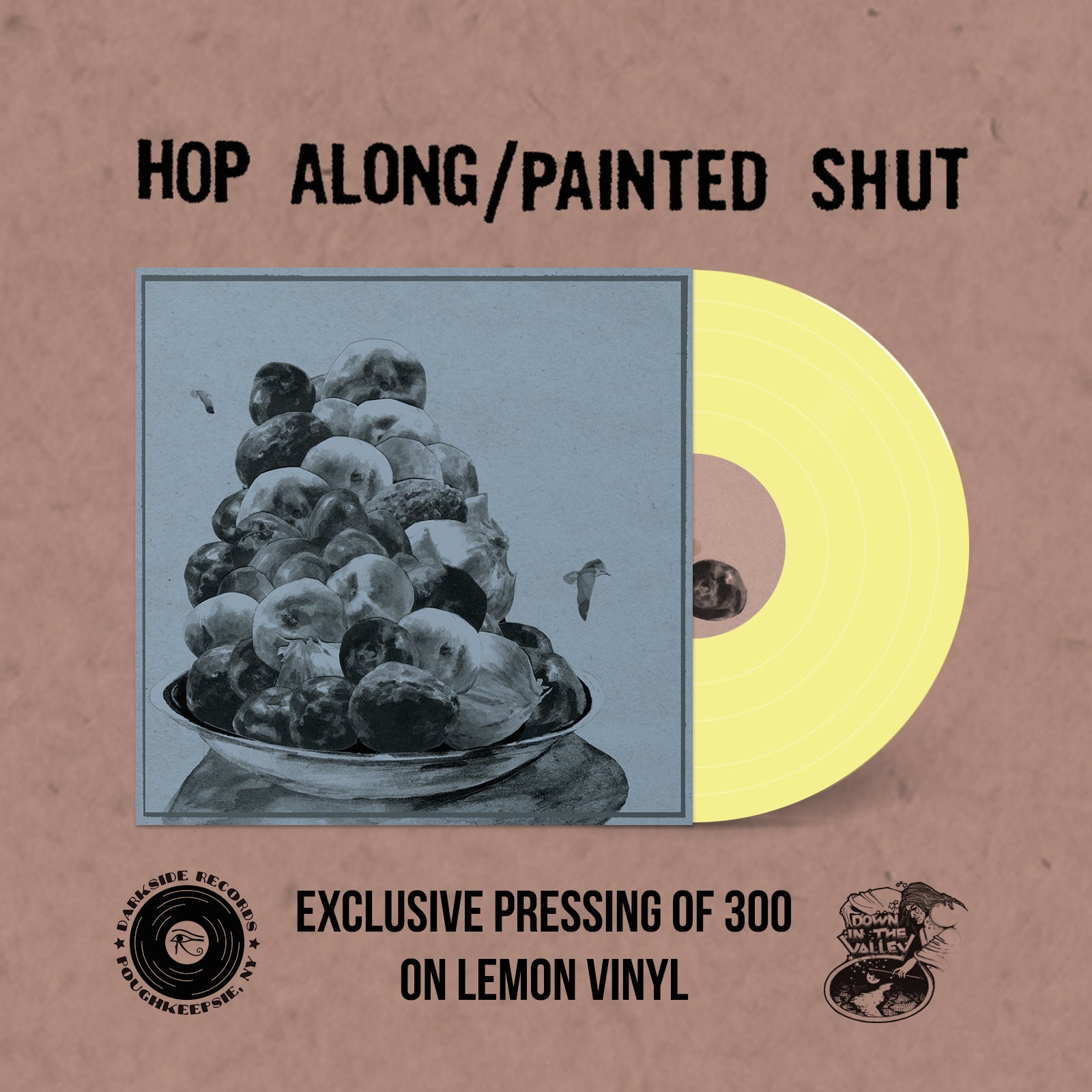 Hop Along- Painted Shut (Darkside/DITV Exclusive Lemon Yellow Vinyl) - Darkside Records