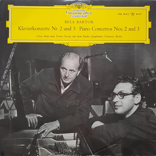 Bartok- Klavierknzerte Nr. 2 Und 3 (Geza Anda, Piano/ Ferenc Fricsay, Conductor) - Darkside Records